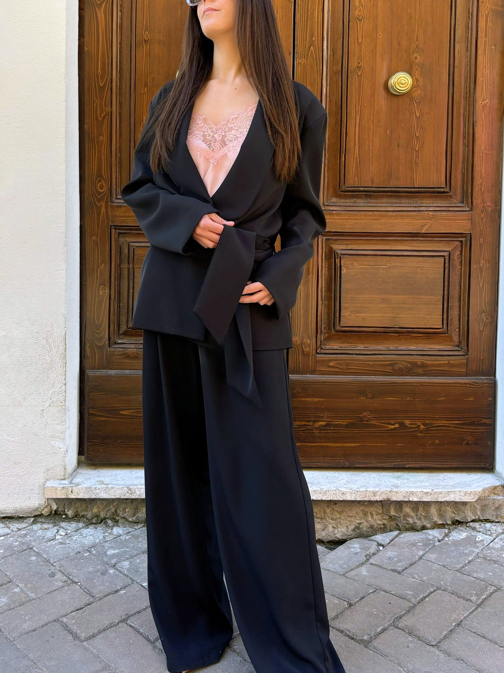 TAILLEUR NOIR CON FUSCIACCA