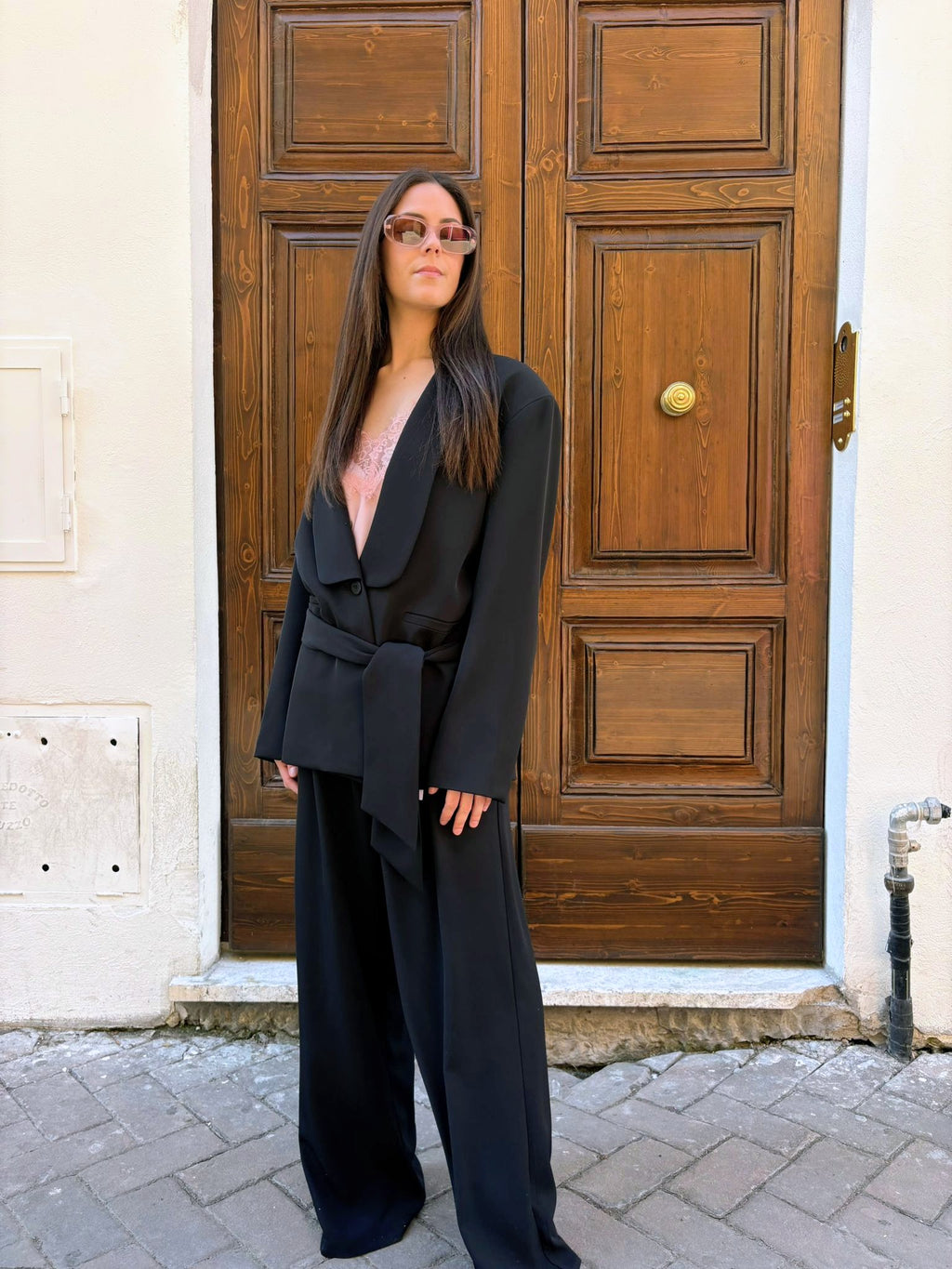 TAILLEUR NOIR CON FUSCIACCA