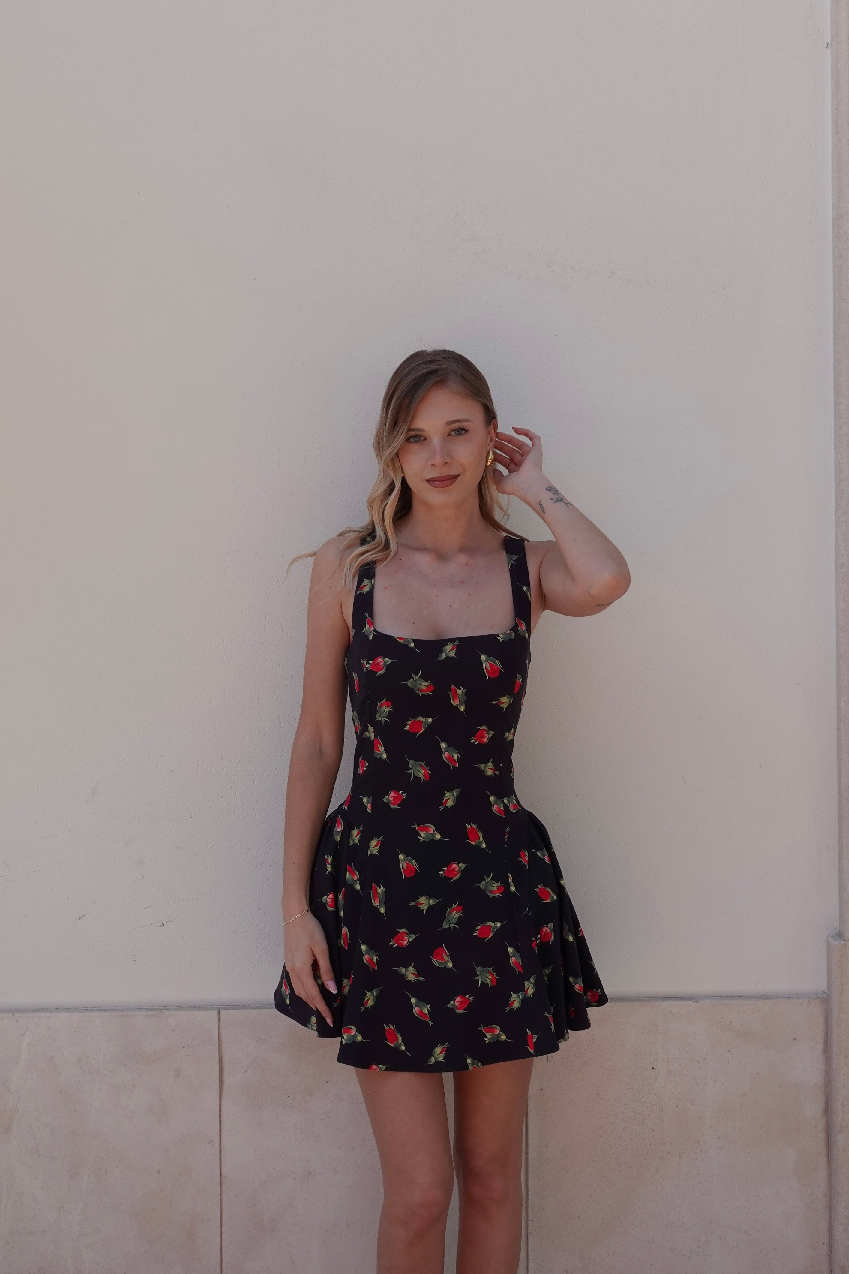 Abito Red Rose