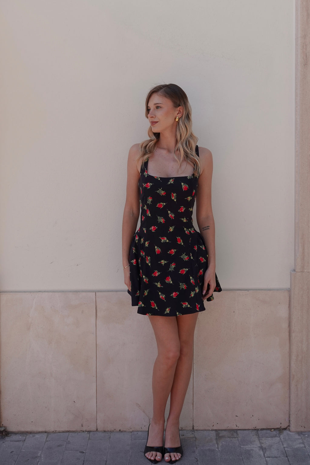Abito Red Rose