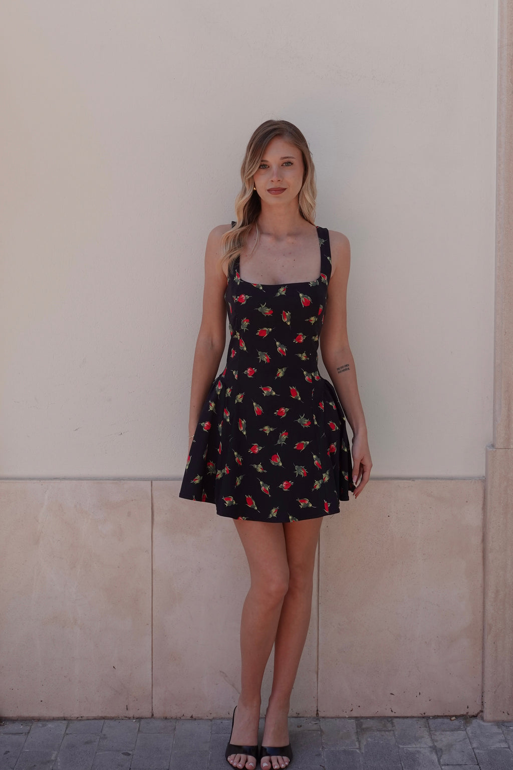 Abito Red Rose