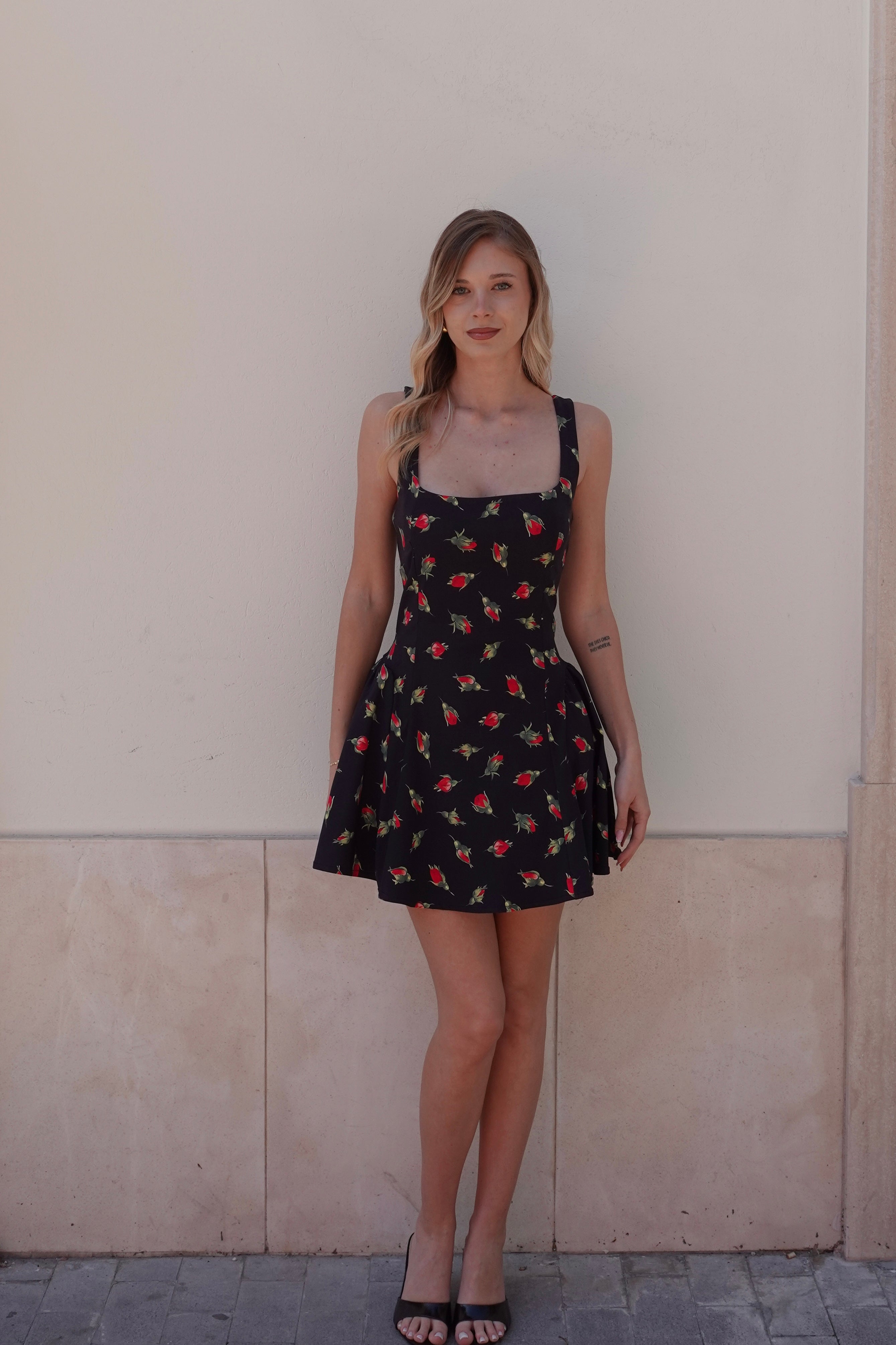 Abito Red Rose