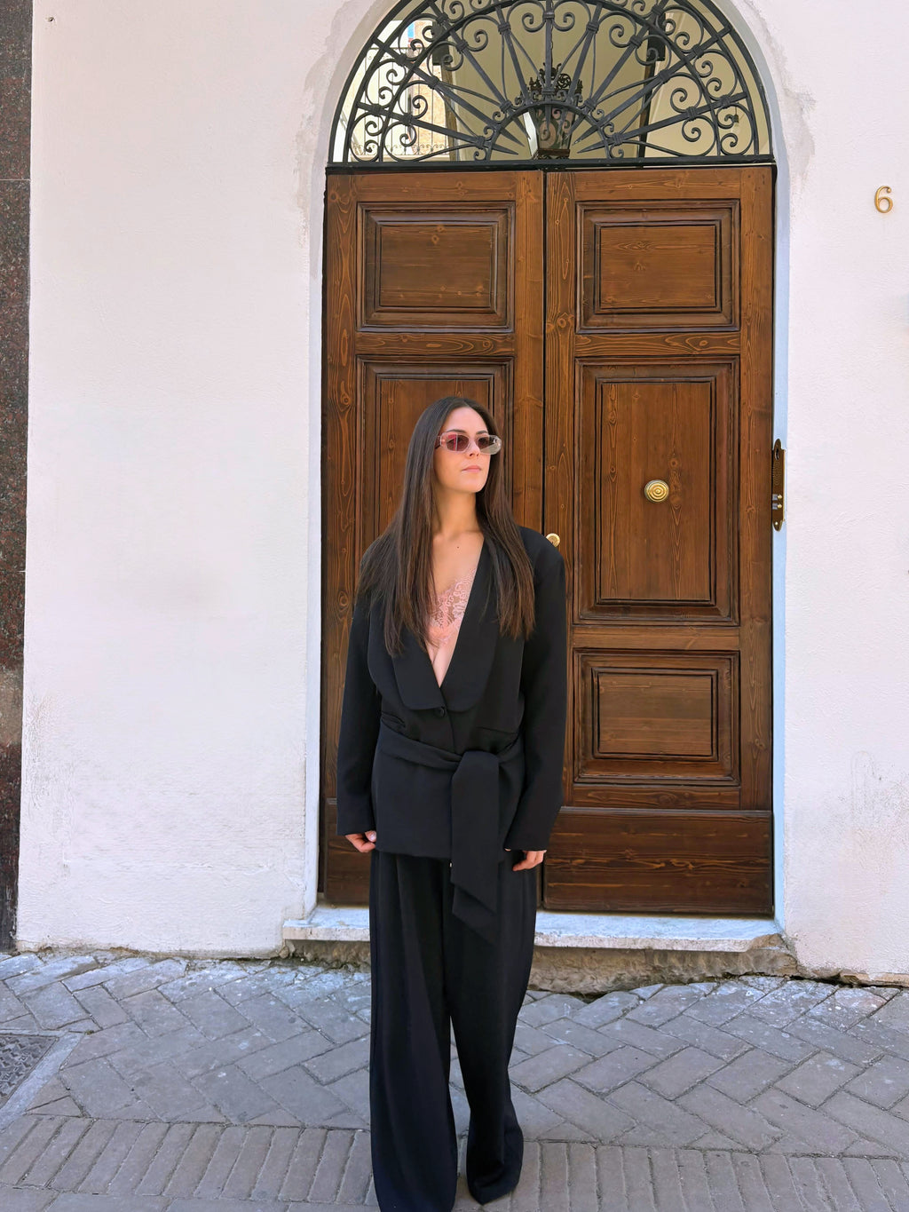 TAILLEUR NOIR CON FUSCIACCA